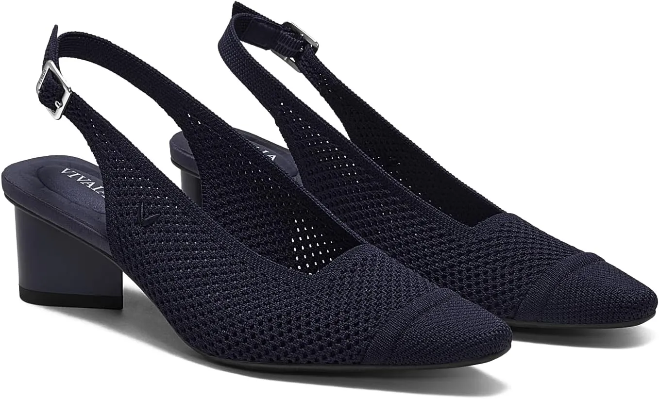 VIVAIA Leah Pro Pointed-Toe Slingback Sandals for women droplet-shaped heel adjustable Strap Party Dress Shoes