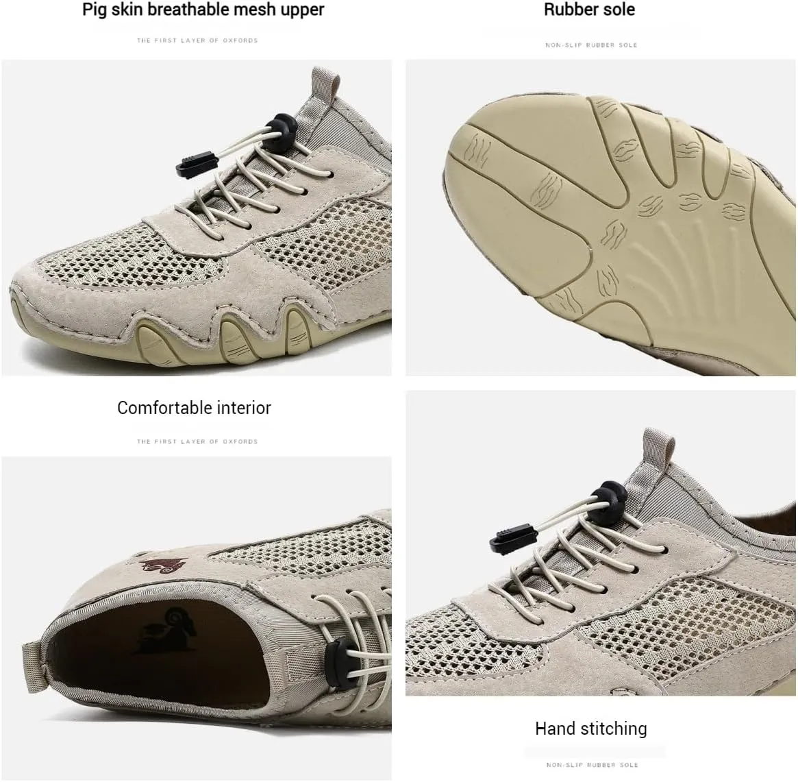 Vogany Shoes Women,Vogldeck 2.0 - Waterproof and Breathable Orthopedic Shoes,Vogany Orthopedic Sneakers Handmade Mesh Sandals