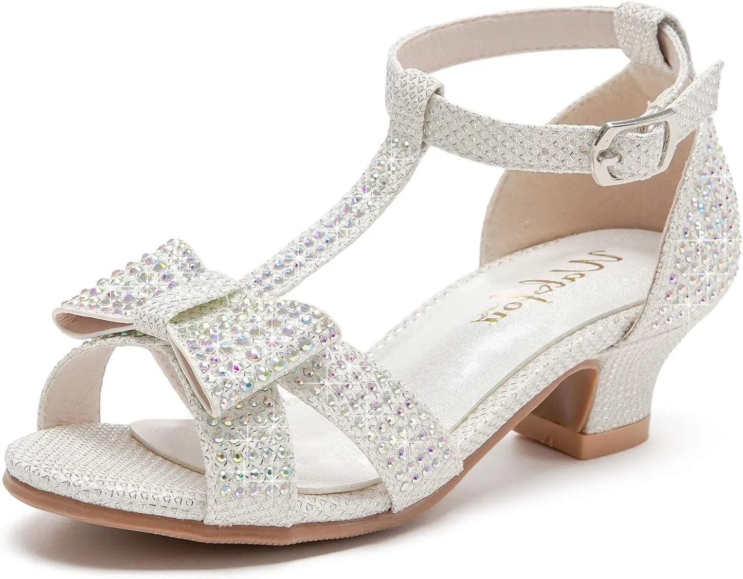 Walofou Toddler Little Kid Big Kid Sandals for Girls