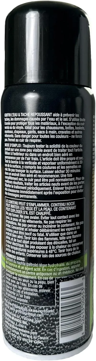 Water and Stain Repellent Spray - Protectant Spray to Repel Water for Shoes, Boots and Other Footwear