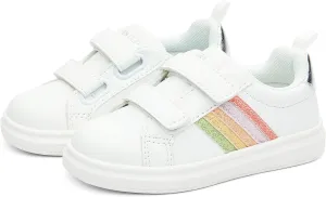 Weestep Girls Casual Slip On Comfort Fashion Sneaker Glitter Shoes for Toddler and Little Kid