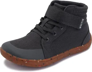 WHITIN Little/Big Kid Wide High Top Barefoot Shoes | Street-Style Minimalist Sneakers for Boys/Girls | Natural & Healthy Fit