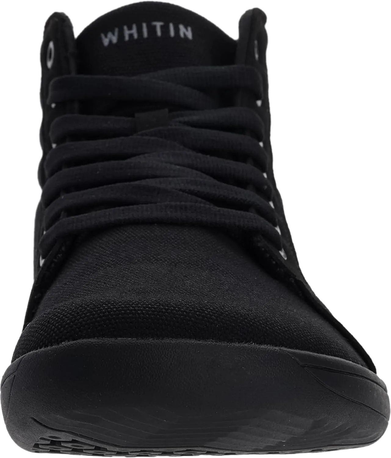 WHITIN Women's Wide High-Top Canvas Barefoot Sneakers | Minimalist Street-Ready Fit | Comfort-Forward Ankle Support