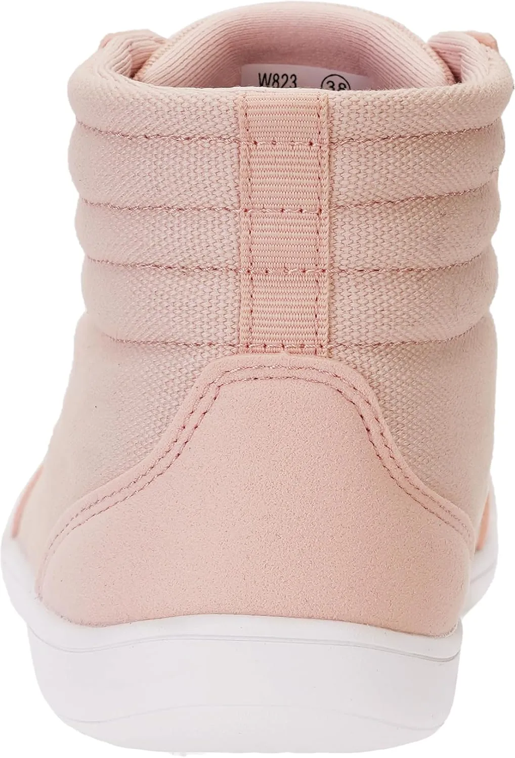 WHITIN Women's Wide High-Top Canvas Barefoot Sneakers | Minimalist Street-Ready Fit | Comfort-Forward Ankle Support