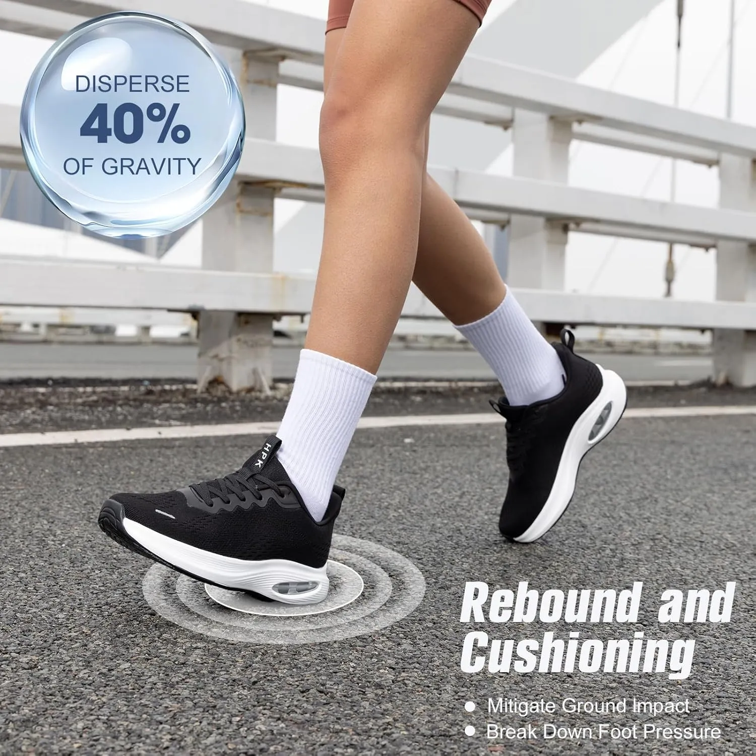 Wide Toe Box Shoes Women Air Cushion Running Shoes Extra Wide Width Sneakers Ultra Light Tennis Arch Support Walking Diabetic Plantar Fasciitis Athletic