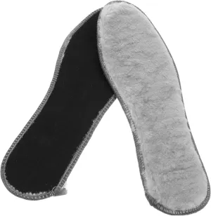 Winter Warmth 4 Pairs Thickened Fuzzy Insoles Comfortable Warm Foot Pad Ergonomic Design for Boots and Shoes Size 39