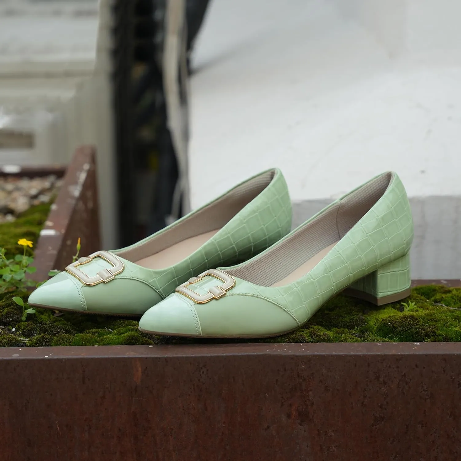 Women Bunion Dress Shoes Orthopedic Loafers Shoes Low Heel Pumps