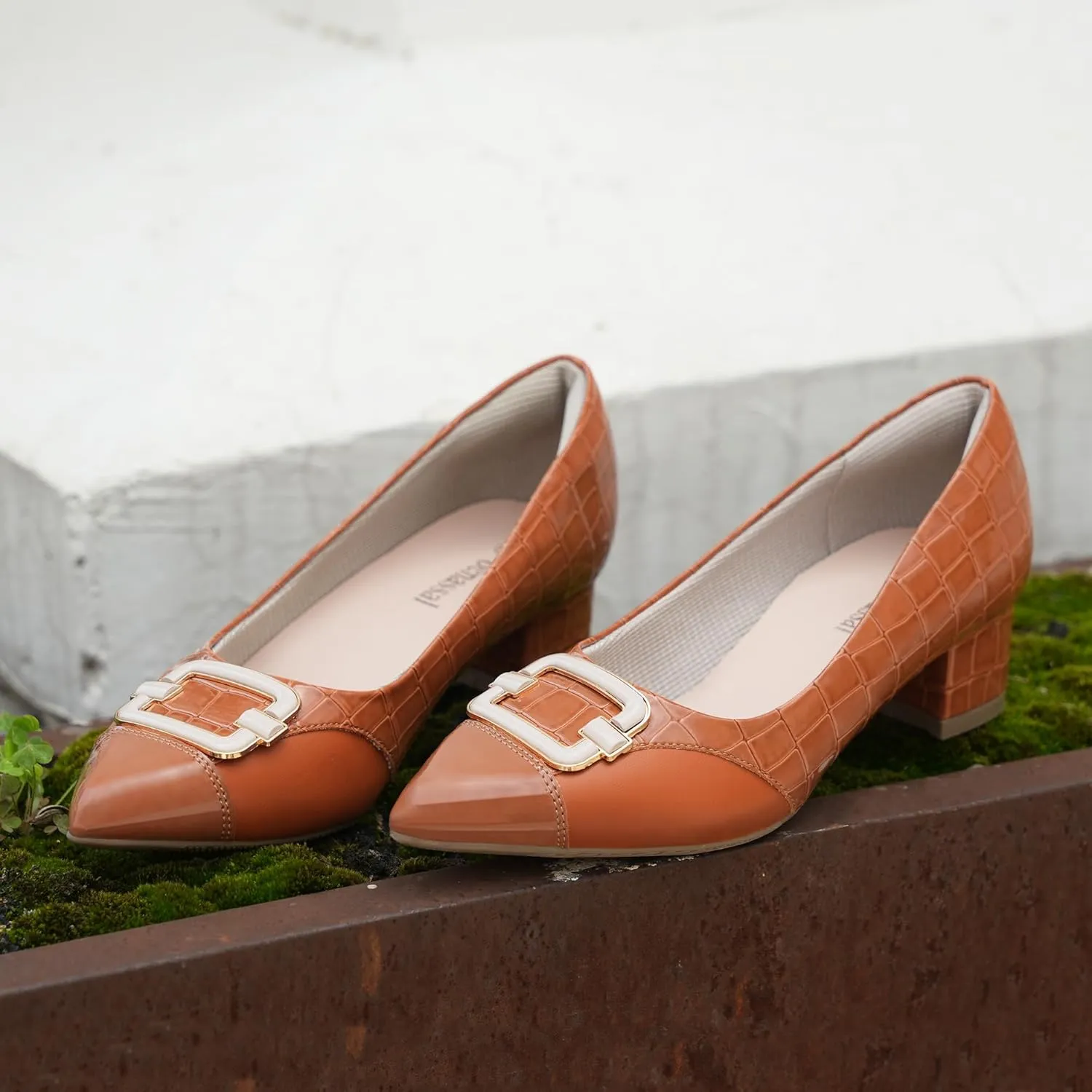 Women Bunion Dress Shoes Orthopedic Loafers Shoes Low Heel Pumps