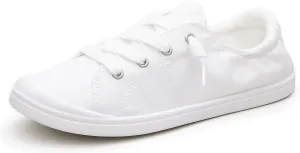 Women's Fashion Casual Slip-On Sneakers Comfort Lightweight Low Top Canvas Shoes