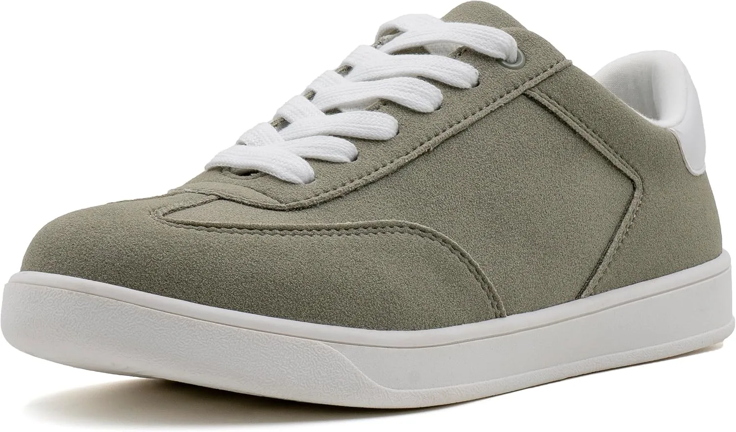 Women's Lace Up Trendy Sneaker Classic Fashion Low Top Walking Shoes