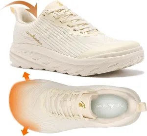 Women's Orthopedic Diabetic Wide Running Shoes: Comfortable Casual Arch Support Plantar Fasciitis Fashion Sneakers, High Arch Work Tennis Walking Shoes for Foot and Heel Pain Relief