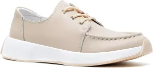 Women's Orthopedic Leather Dress Walking Shoes: Casual Sneakers with Arch Support for Plantar Fasciitis, Comfortable Supportive Shoes with Orthotic Insoles for Foot and Heel Pain