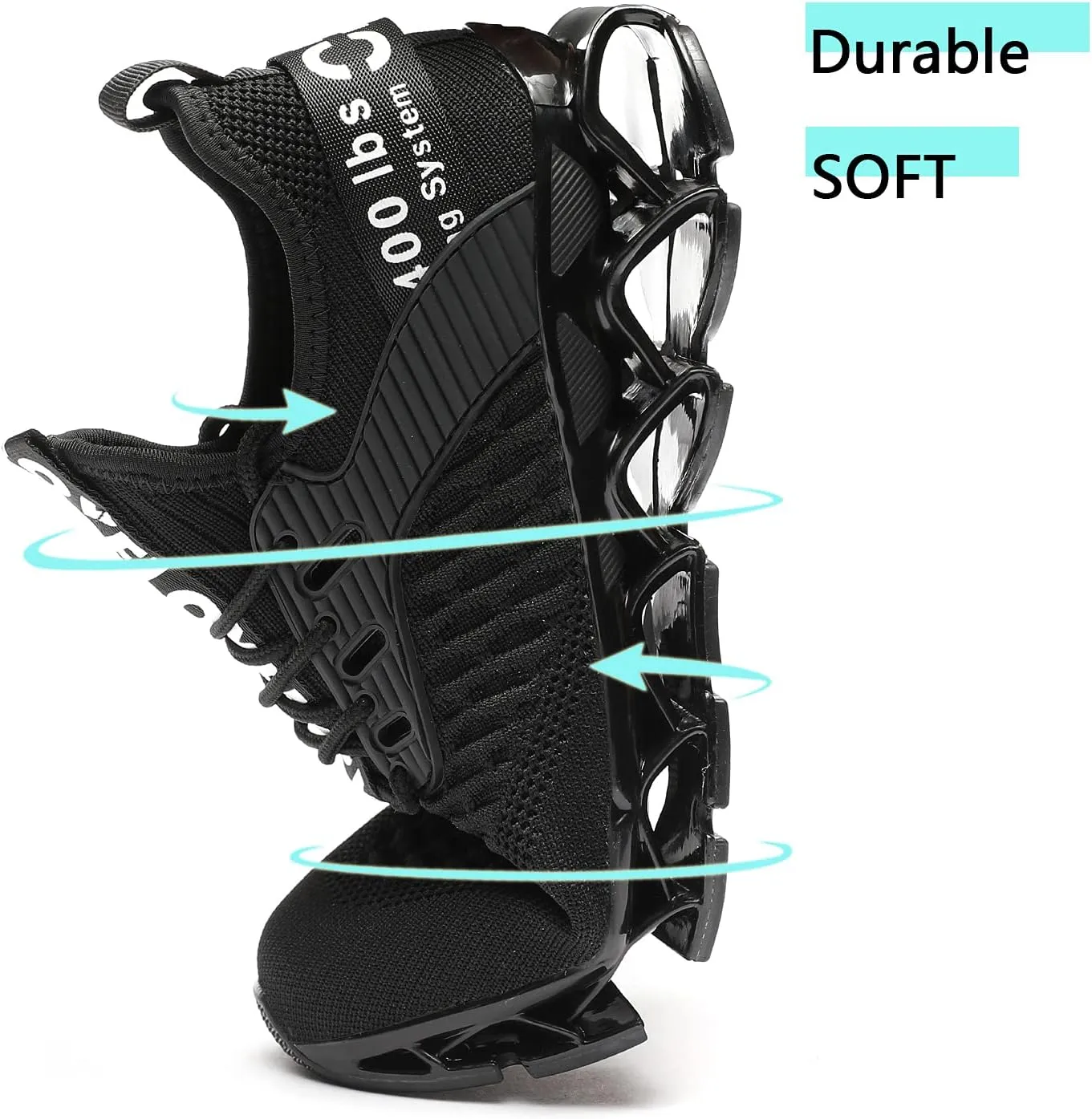 Womens Running Shoes Blade Tennis Walking Fashion Sneakers Breathable Non Slip Gym Sports Work Trainers