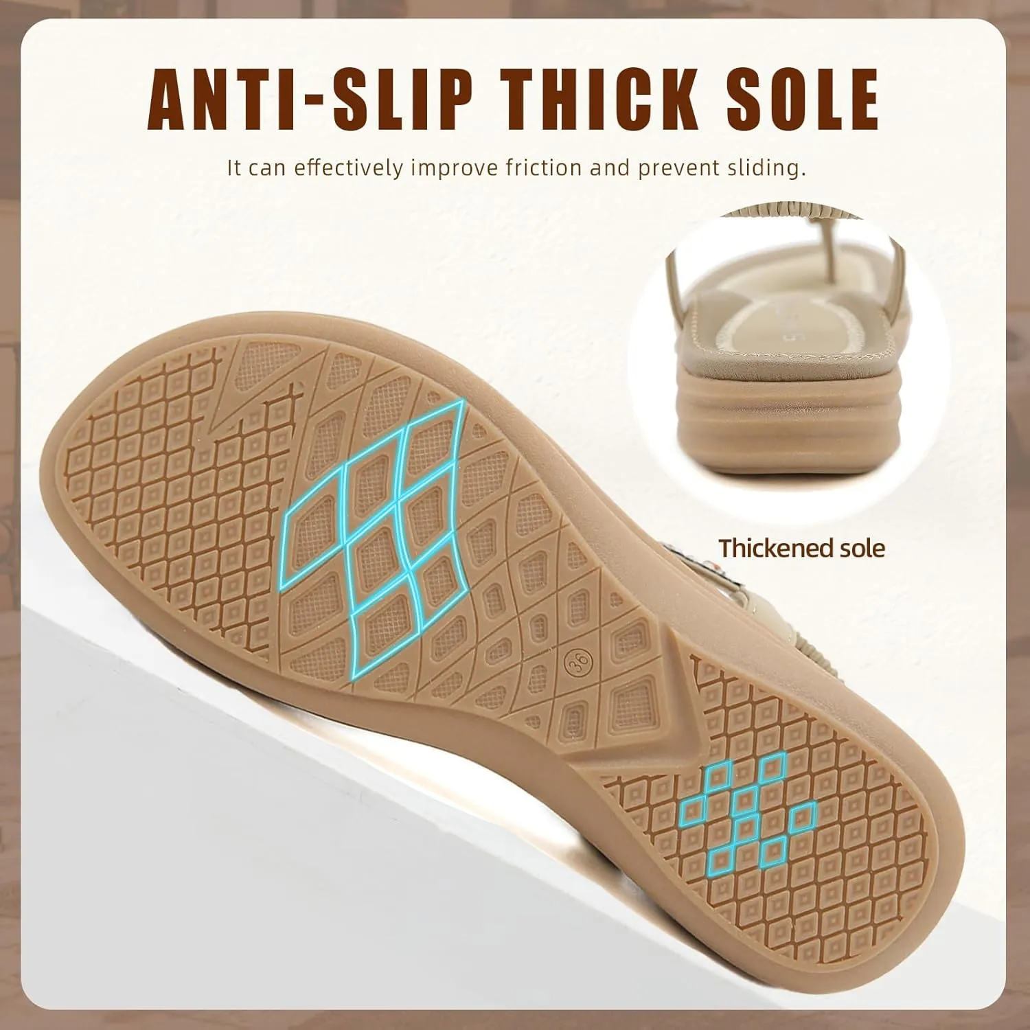 Womens Sandals Comfortable Dressy with Elastic Ankle Strap