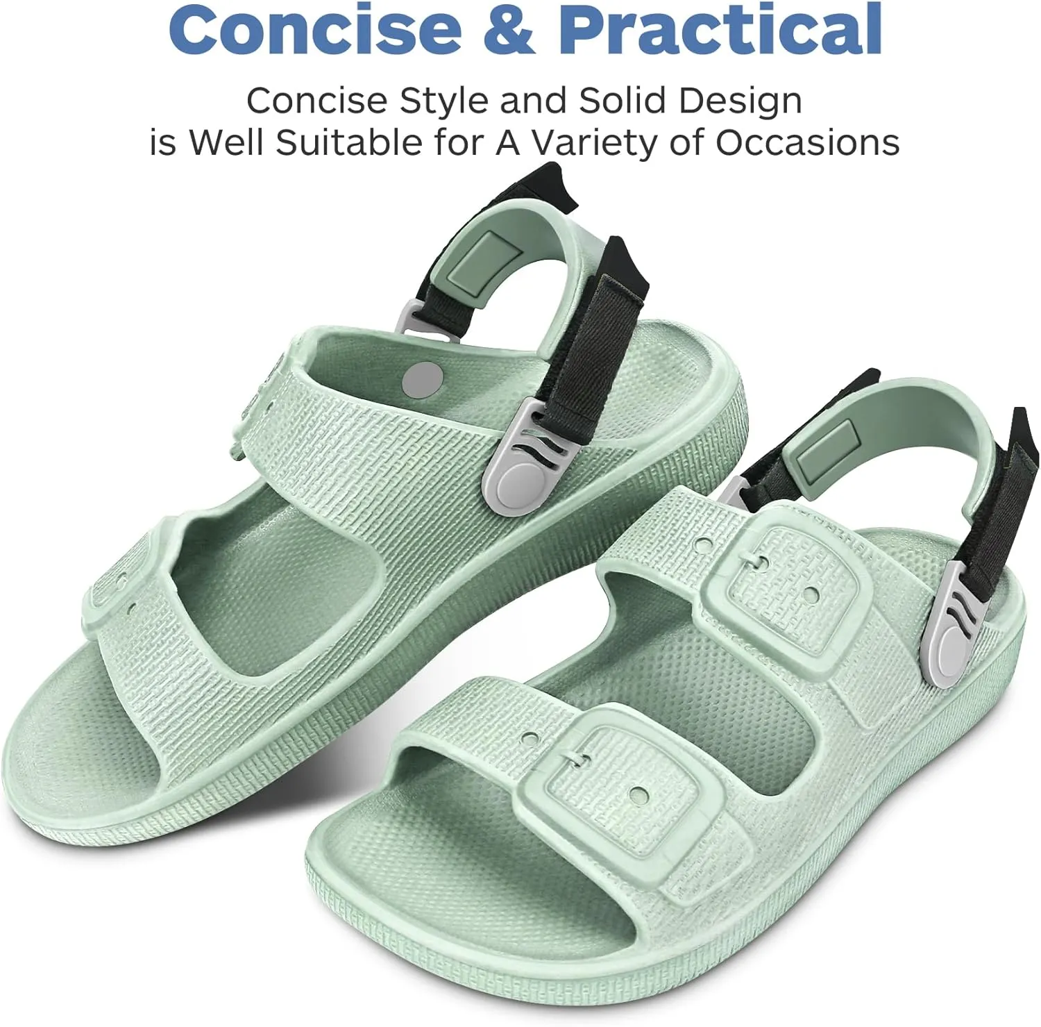 Womens Sandals, Summer Beach Sandals for Woman 2025, Womens Slides, Women Beach Sandals & Summer Shoes Comfortable, Pool Slip On Sandals Women