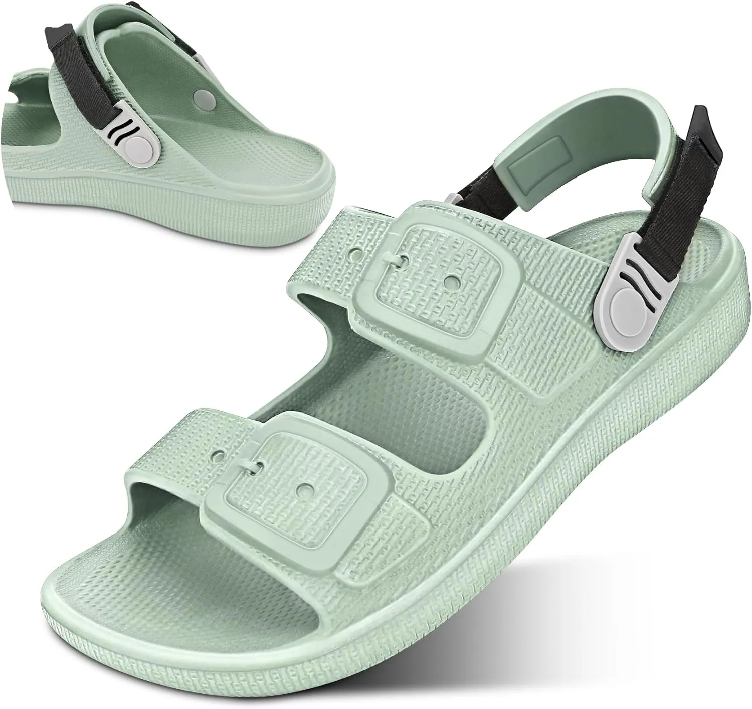 Womens Sandals, Summer Beach Sandals for Woman 2025, Womens Slides, Women Beach Sandals & Summer Shoes Comfortable, Pool Slip On Sandals Women