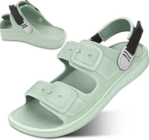 Womens Sandals, Summer Beach Sandals for Woman 2025, Womens Slides, Women Beach Sandals & Summer Shoes Comfortable, Pool Slip On Sandals Women