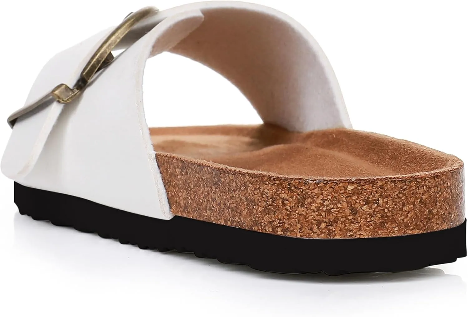 Women's Sandals with Comfort Cork Footbed Summer Outdoor Slide Sandals