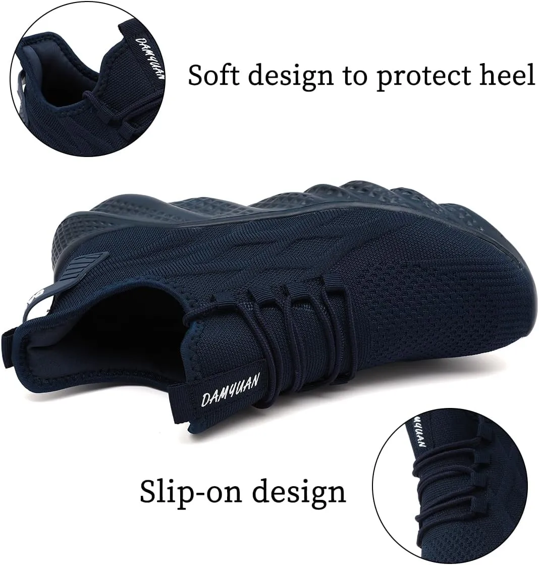 Women's Slip on Walking Shoes Lightweight Casual Tennis Sneakers Workout Breathable Running Shoes Comfortable Fashion Athletic Sports Gym Sneakers