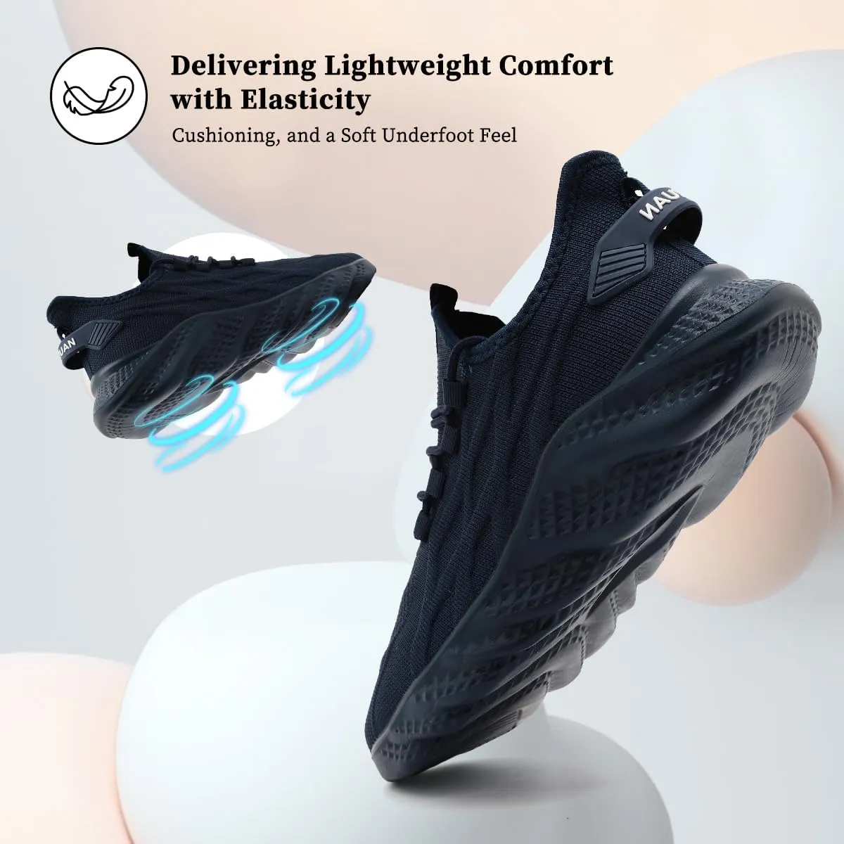 Women's Slip on Walking Shoes Lightweight Casual Tennis Sneakers Workout Breathable Running Shoes Comfortable Fashion Athletic Sports Gym Sneakers