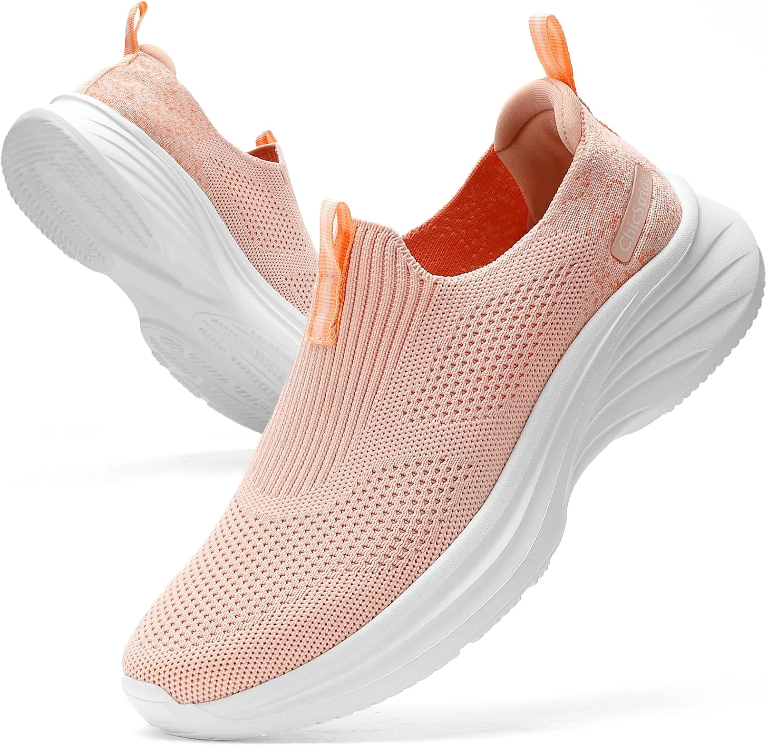 Women's Slip On Walking Shoes Tennis Comfort Athletic Gym Sneakers