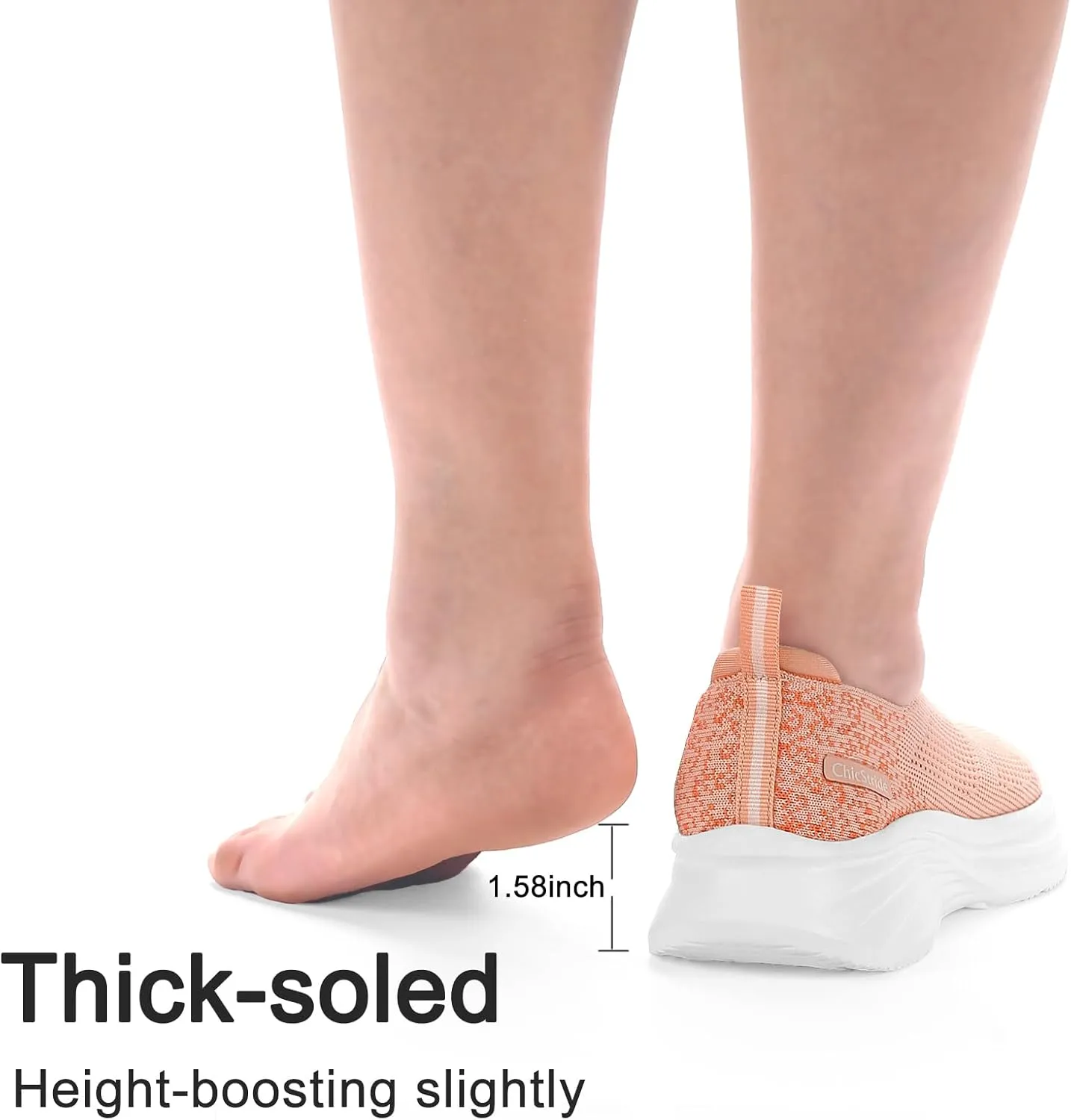 Women's Slip On Walking Shoes Tennis Comfort Athletic Gym Sneakers