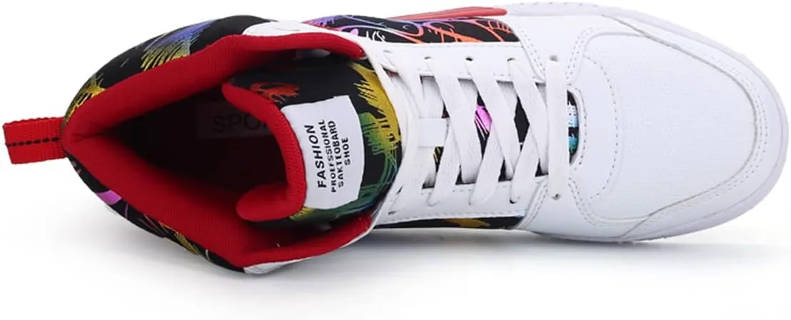 Women's Trendy High Top Skate Sneakers