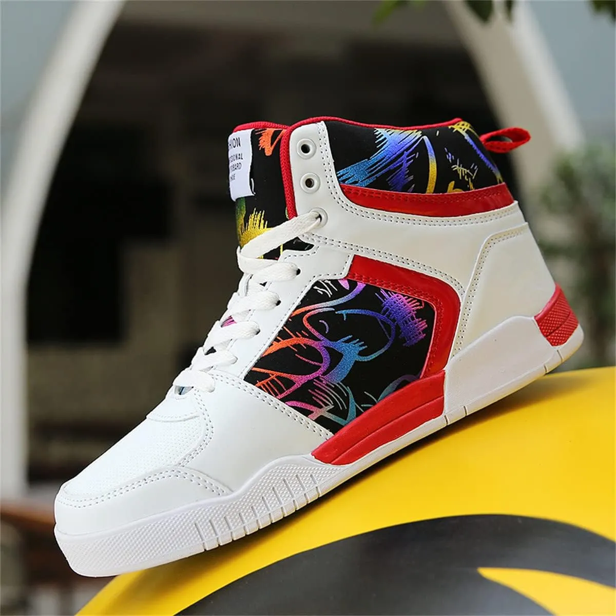 Women's Trendy High Top Skate Sneakers