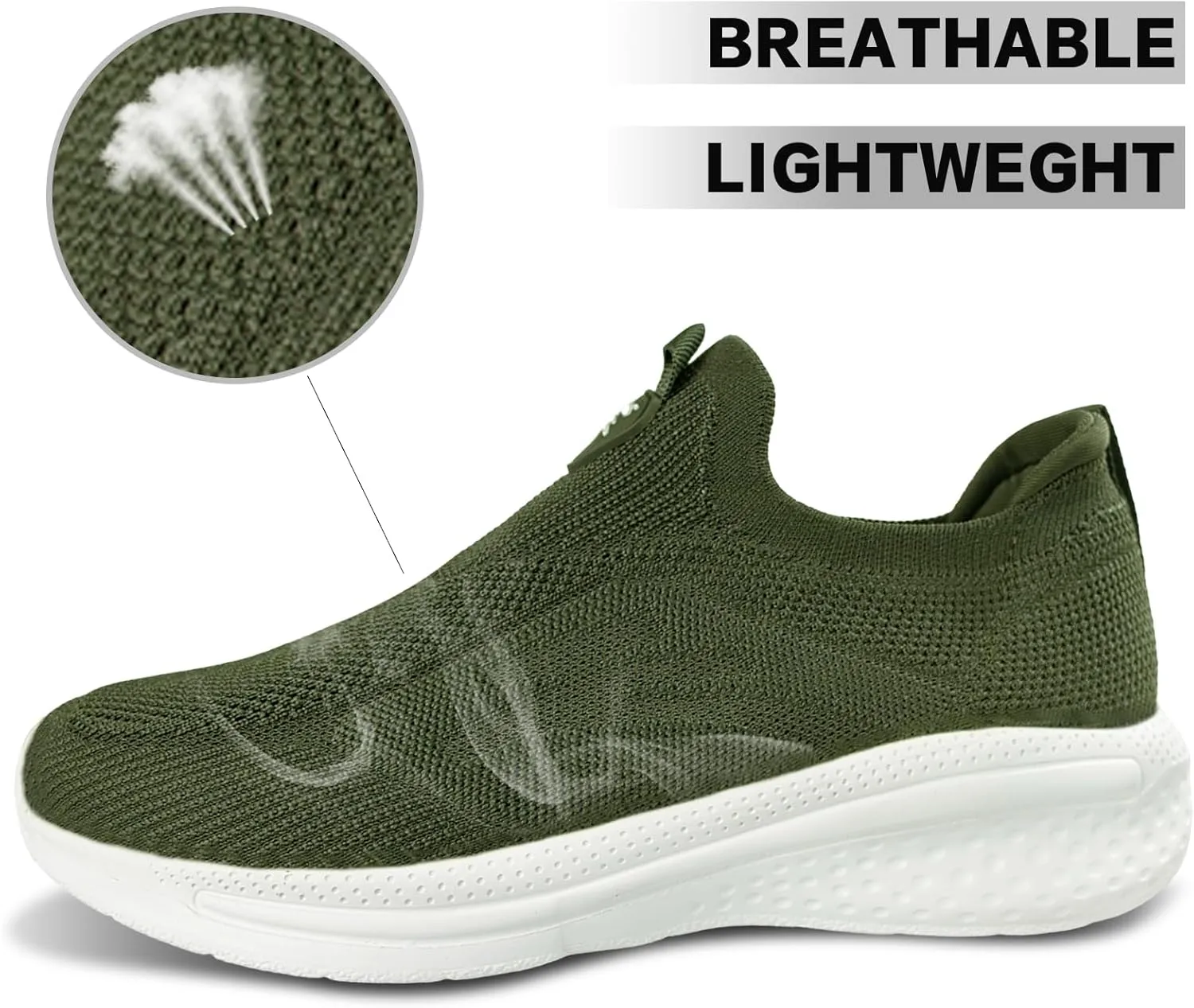 Women's Walking Shoes Lightweight Comfort Workout Casual Non Slip Fashion Sneakers