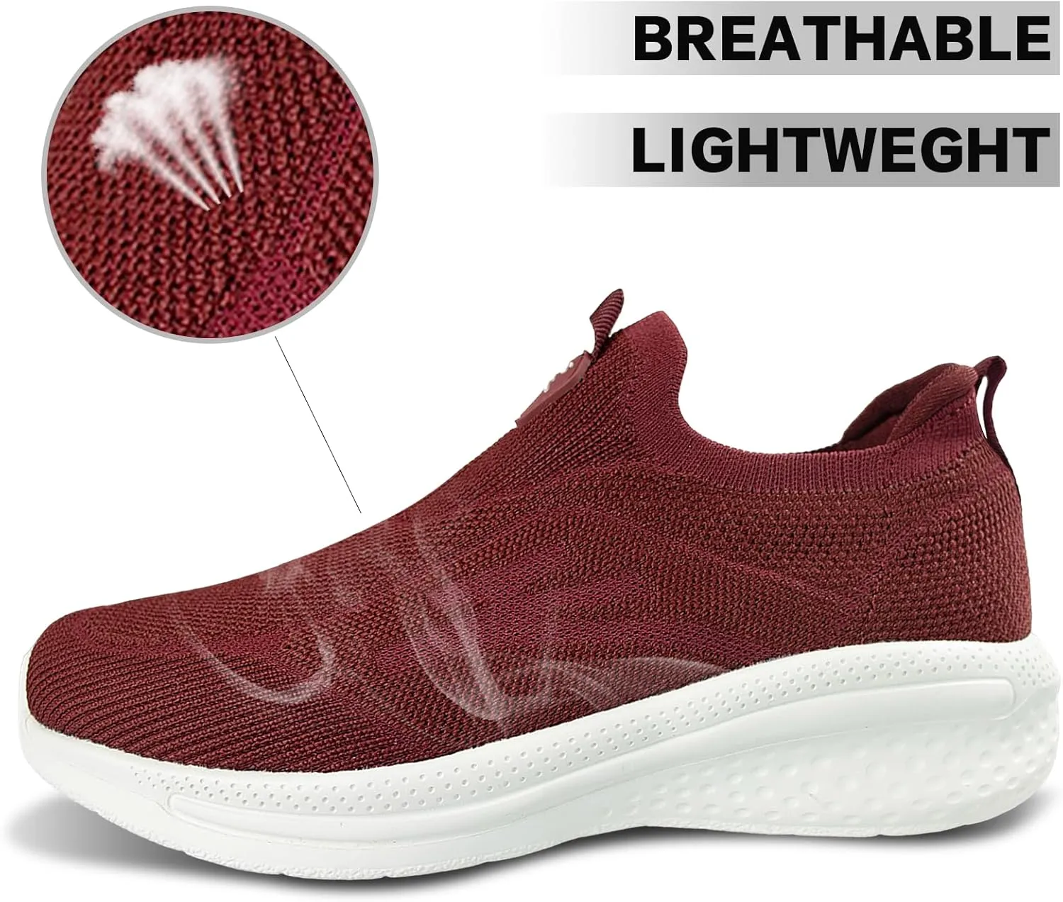 Women's Walking Shoes Lightweight Comfort Workout Casual Non Slip Fashion Sneakers