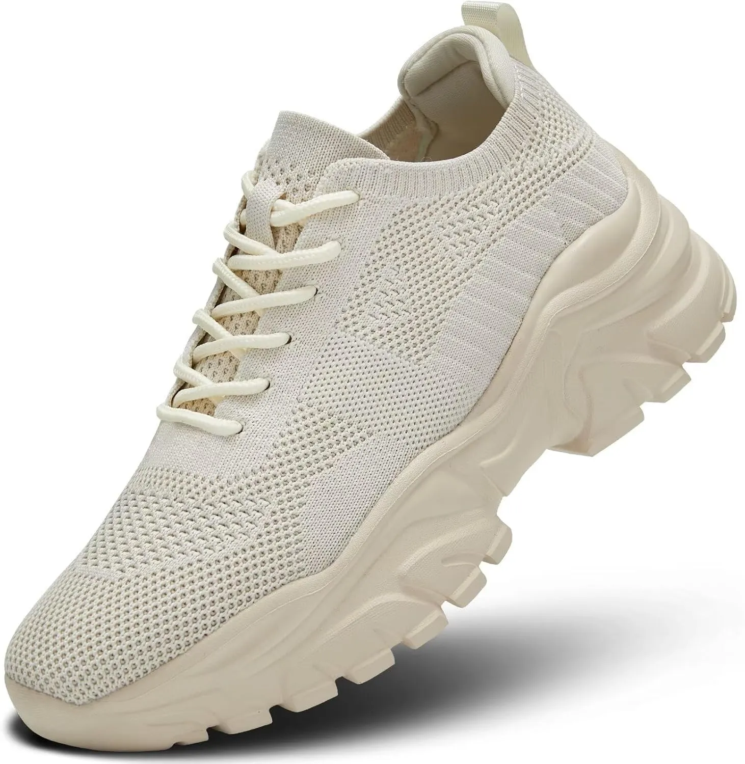 Womens Walking Shoes Non Slip Ladies Running Fashion Athletic Sneakers Work Gym Tennis Athletic Sports Comfort Breathable Lightweight Mesh Soft Sole