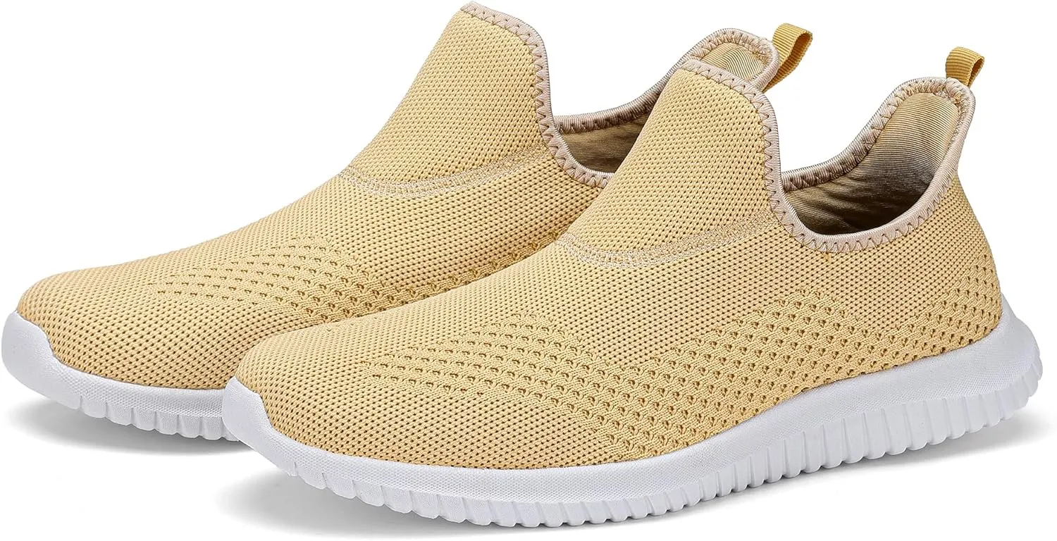 WXQ Men's Minimalist Walking Shoes Comfort Ultra Lightweight Breathable Running Tennis Athletic Gym Workout Non Slip Athletic Fashion Sneakers